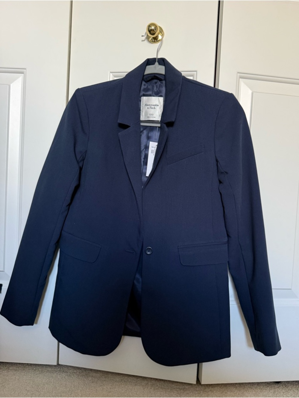 Abercrombie oversized navy blazer